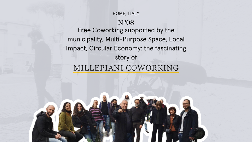 Millepiani Coworking, Coworking Rome, Coworkies, Coworking Book